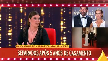 "Estão a resolver as coisas a bem": Gisela Serrano sobre fim de casamento de Marcantonio del Carlo e Iolanda Laranjeiro 