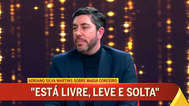 “Solta, leve e solteira”: Adriano Silva diz que Margarida Corceiro lhe garantiu que não namorava