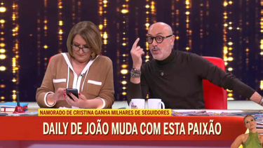 “Ser namorado da Cristina [Ferreira] é que é”: Rui Oliveira reage aos seguidores que João Monteiro ganhou 