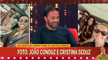 “É um casamento fruto do Big Brother”: Hugo Tabaco sobre João Monteiro conduzir carro de Cristina Ferreira 