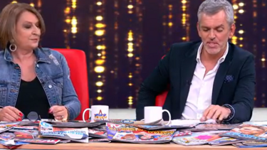 Comentadores do ‘Noite das Estrelas’ falam sobre vontade de Diogo Amaral em ser pai novamente