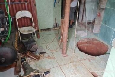 Homem morre em buraco de 40 metros que escavou na cozinha após sonhar com ouro