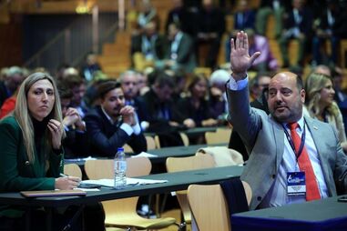 Pedro Pinto, líder parlamentar do Chega