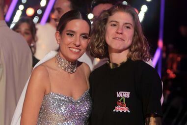 Raquel Tillo e namorada