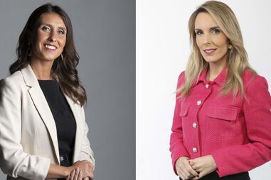 As jornalistas Sara Carrilho e Magali Pinto