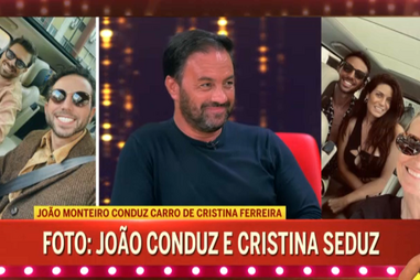 “É um casamento fruto do Big Brother”: Hugo Tabaco sobre João Monteiro conduzir carro de Cristina Ferreira 