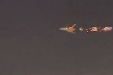 Boeing 747 da Atlas Air incendeia-se e aterra de emergência no Aeroporto Internacional de Miami