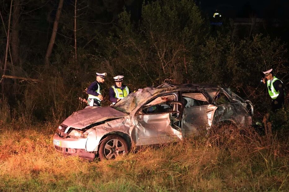 Acidente na A1 em Soure, Coimbra