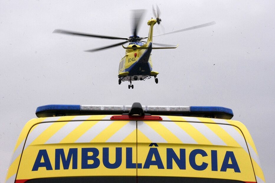 Helicóptero do INEM