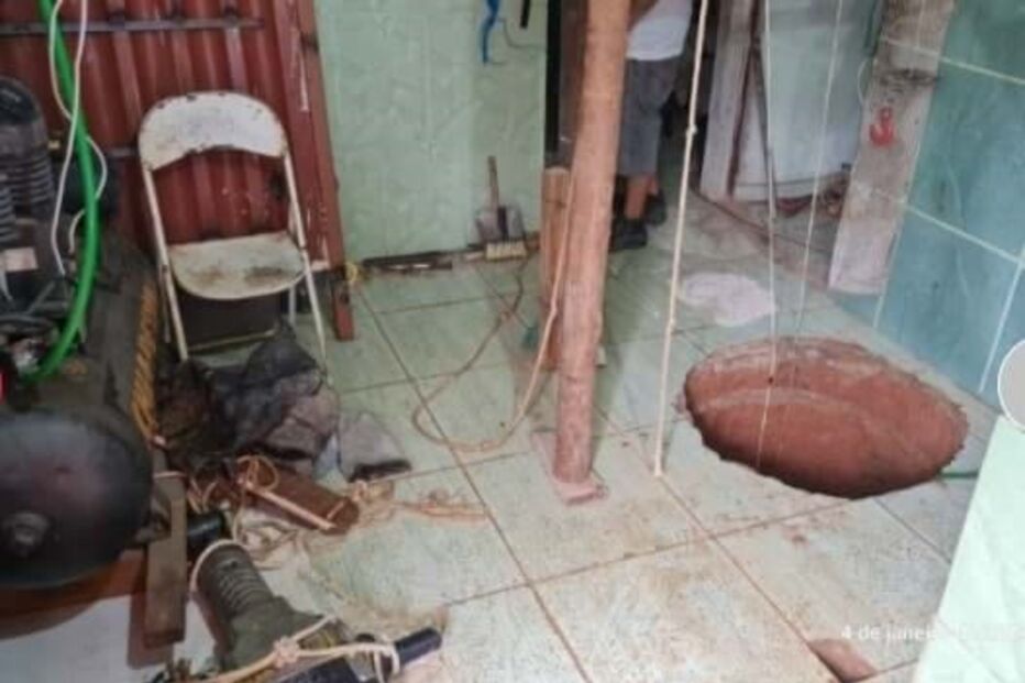 Homem morre em buraco de 40 metros que escavou na cozinha após sonhar com ouro