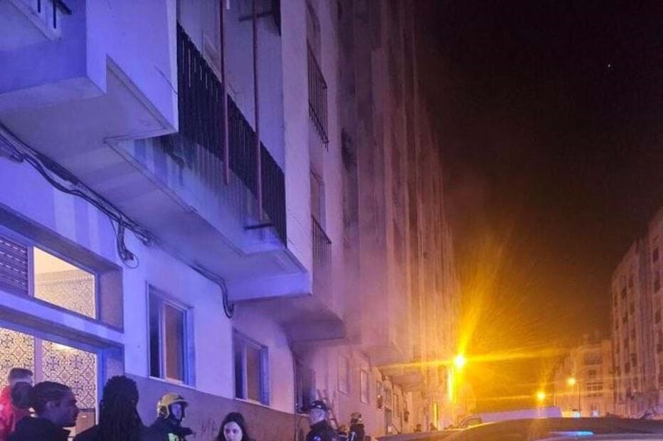 Incêndio em apartamento na Serra das Minas, Sintra