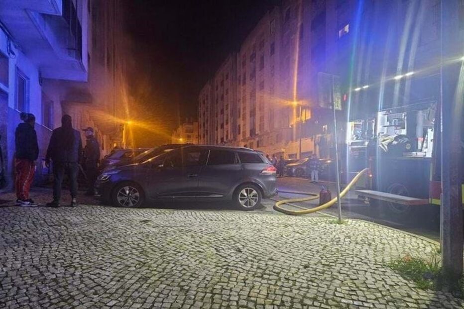 Incêndio em apartamento na Serra das Minas, Sintra