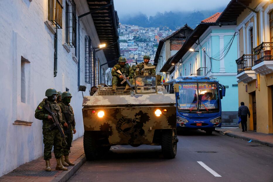 Violência no Equador