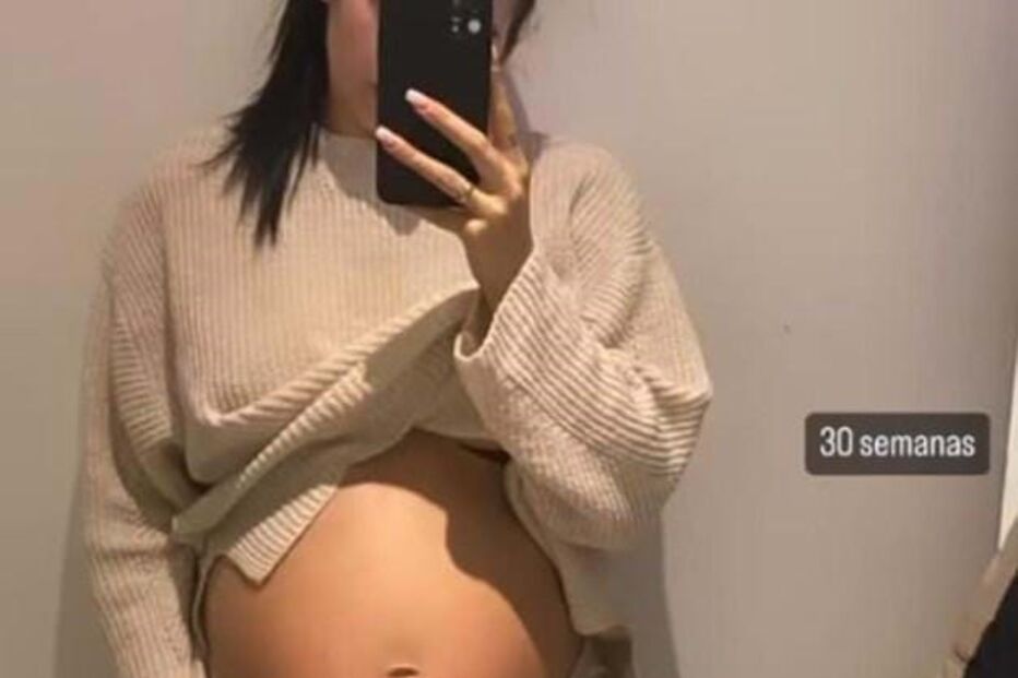 Companheira de Ivandro, Joana, está grávida de 30 semanas