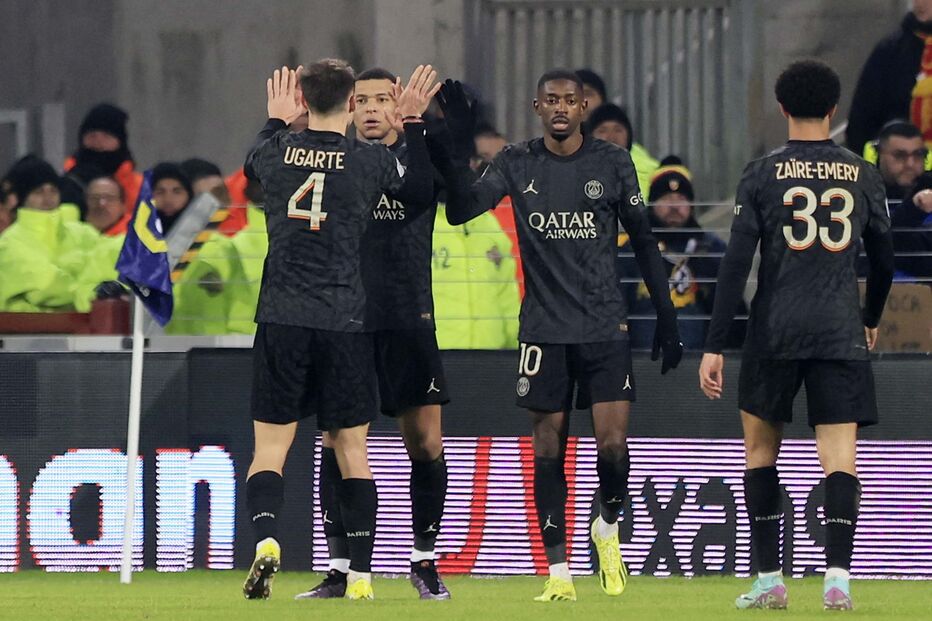 PSG vence Lens e consolida liderança do campeonato francês