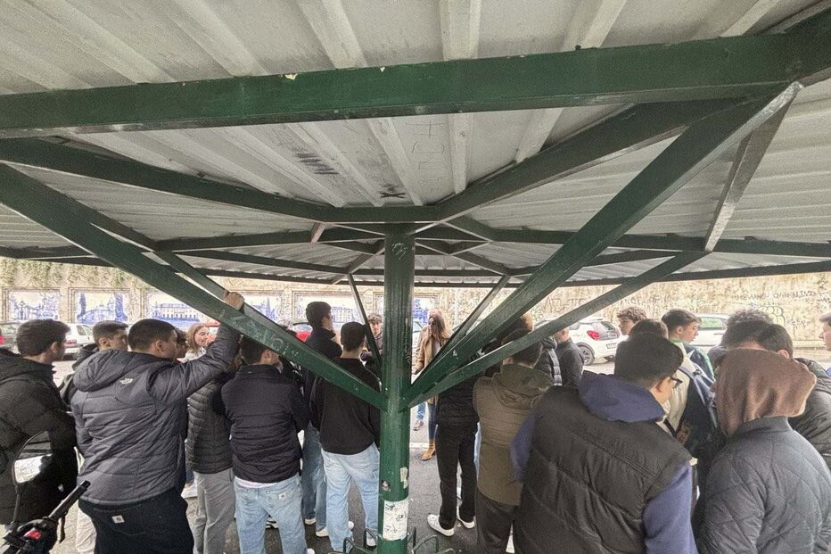 Rita Matias na Escola Secundária Felismina Alcântara, em Mangualde