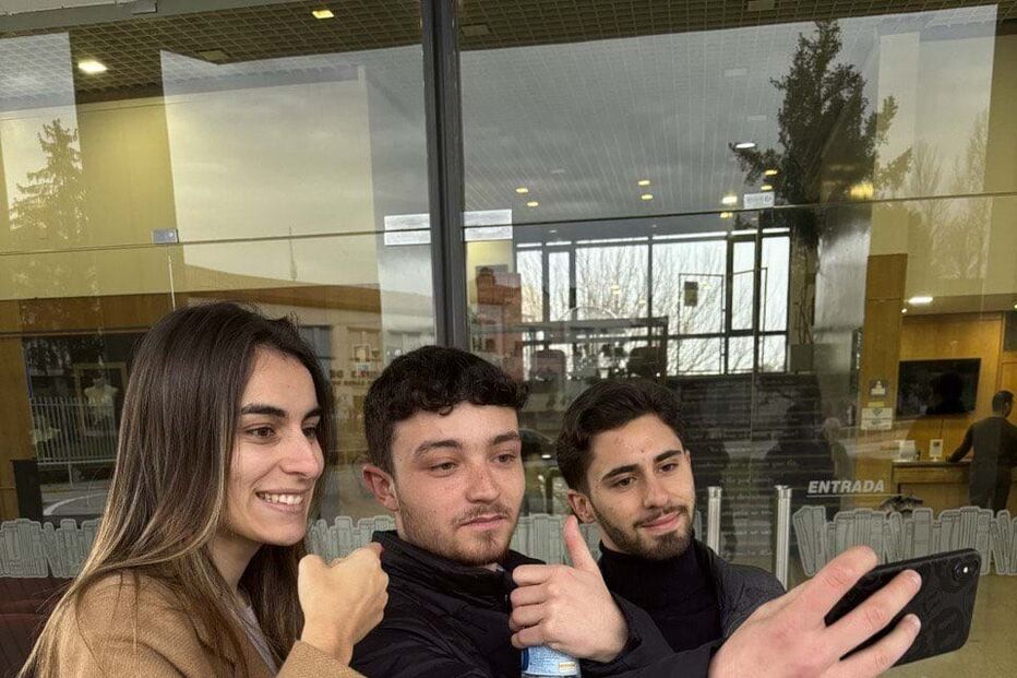 Rita Matias na Escola Secundária Felismina Alcântara, em Mangualde