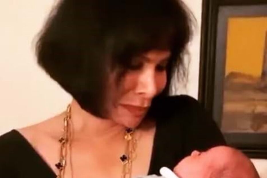 José Castelo Branco e a neta Constança 