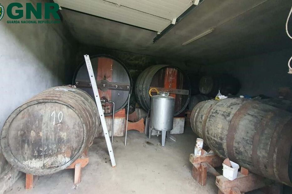 Apreensão foi feita pela GNR