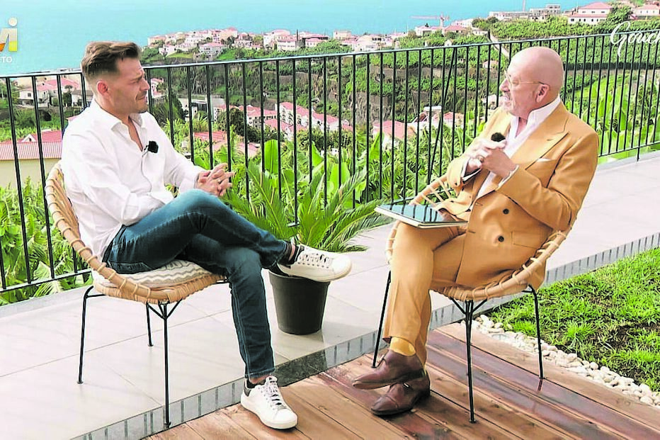 Manuel Luís Goucha e Ruben Aguiar