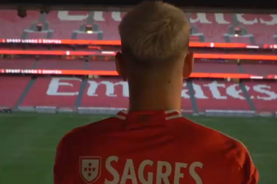Rollheiser no Estádio da Luz