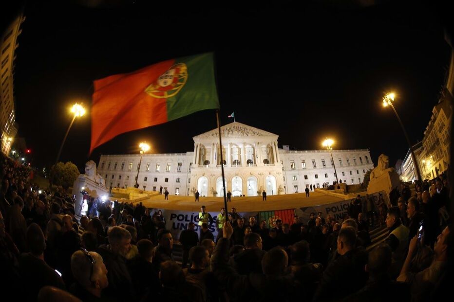 Protestos dos agentes