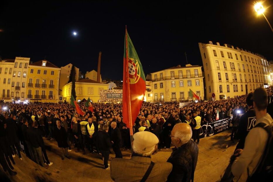Protestos dos agentes