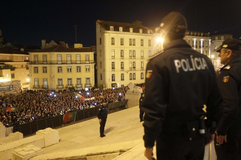 Protestos dos agentes