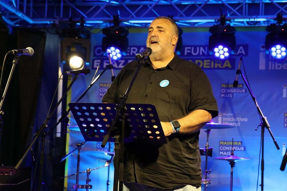 Nuno Morna, deputado único da IL no parlamento madeirense