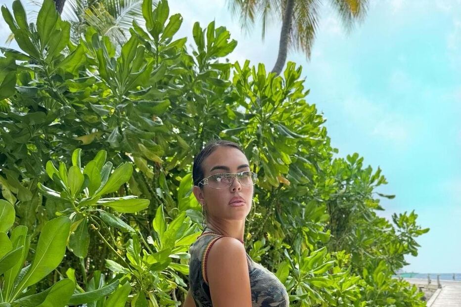 Georgina Rodríguez Maldivas