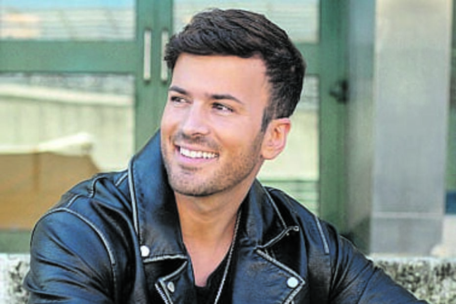 David Carreira, de 32 anos, foi pai de Lucas há um ano 