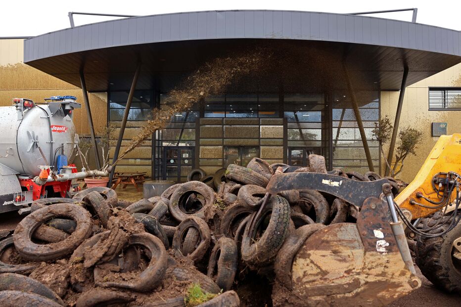 Protesto dos agricultores em França