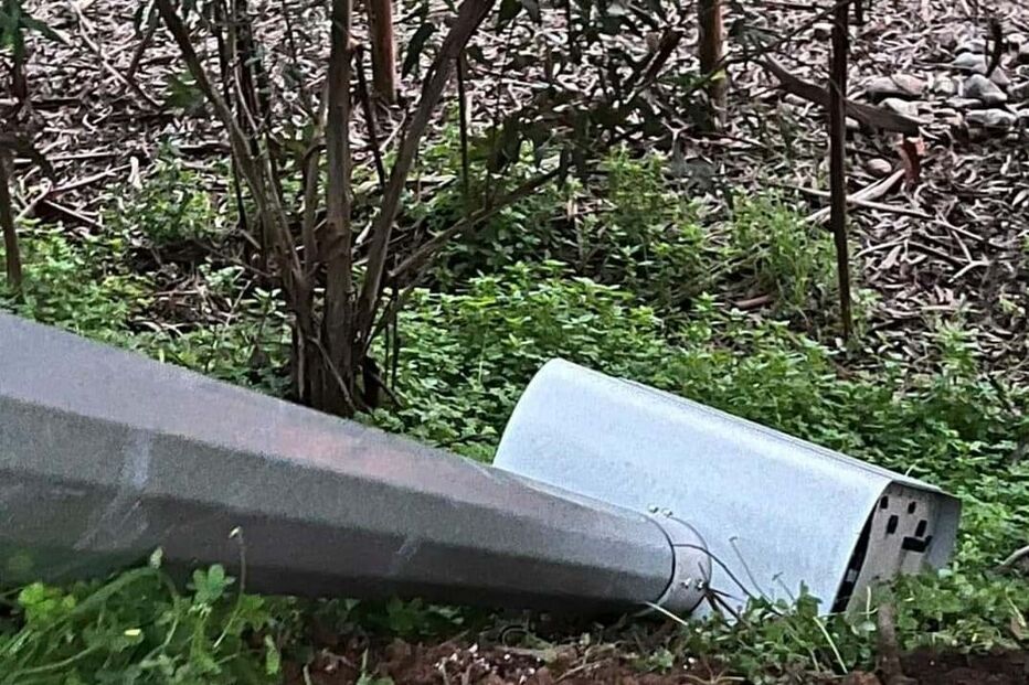 Radar de velocidade em Baleizão cortado com rebarbadora