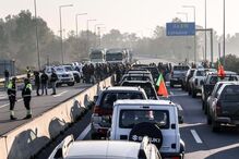 Agricultores em protesto