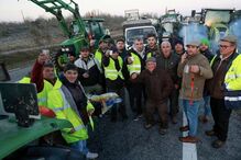 Agricultores em protesto