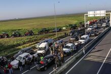 Agricultores em protesto