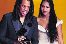 O rapper Jay-Z e a filha