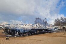 Incêndio deflagra num restaurante na Praia da Luz, Algarve