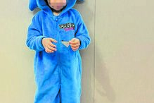 Xavier, filho mais velho da atriz Sofia Arruda, foi mascarado de Sonic 