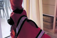 Marta Melro escolheu um fato de Nemo para a filha Aurora 