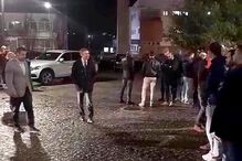 Ministro José Luís Carneiro recebido em Vila Nova de Famalicão por polícias em protesto