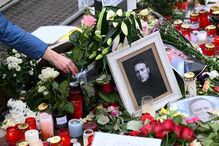 Homenagem a Alexei Navalny em Berlim, Alemanha