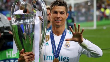 'Senhor Champions': Cristiano Ronaldo é um dos jogadores com mais 'orelhudas'. Tem cinco, como outros colegas do Real Madrid