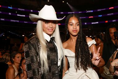 Beyoncé e Blue Ivy nos Grammys 2024