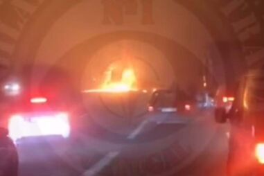 Camião arde na A4 sentido Porto-Vila Real