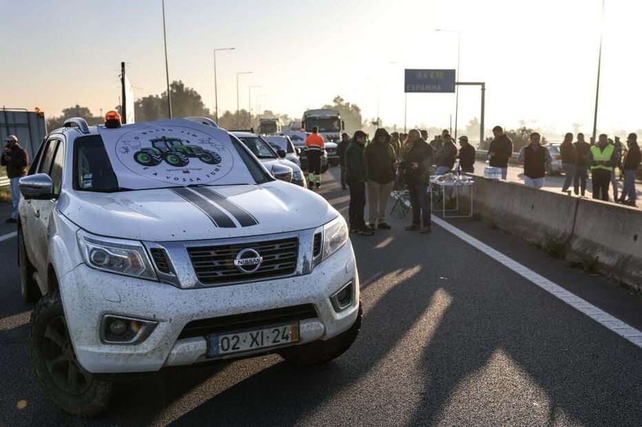 Agricultores em protesto