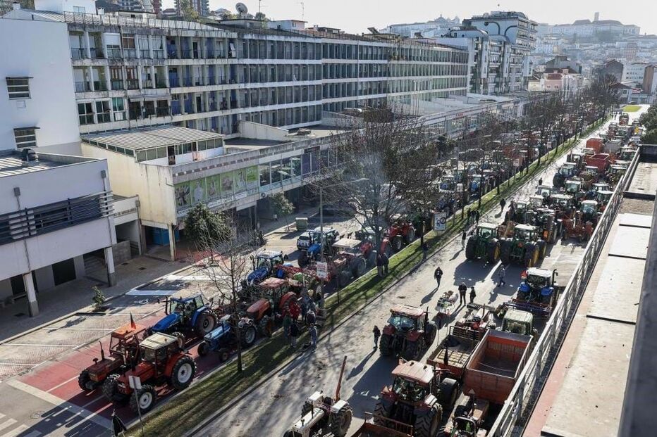 Agricultores do Baixo Mondego em protesto