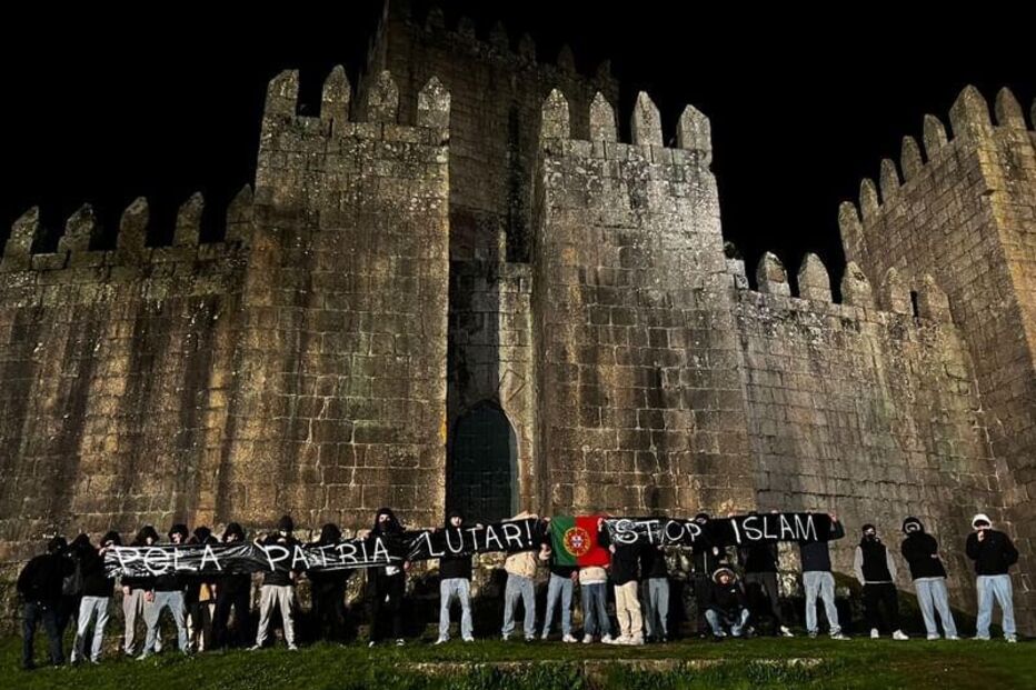 Membros do Grupo 1143 em Guimarães 
