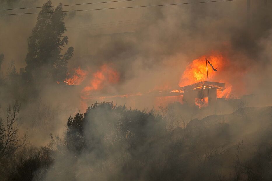 Incêndios florestais no Chile