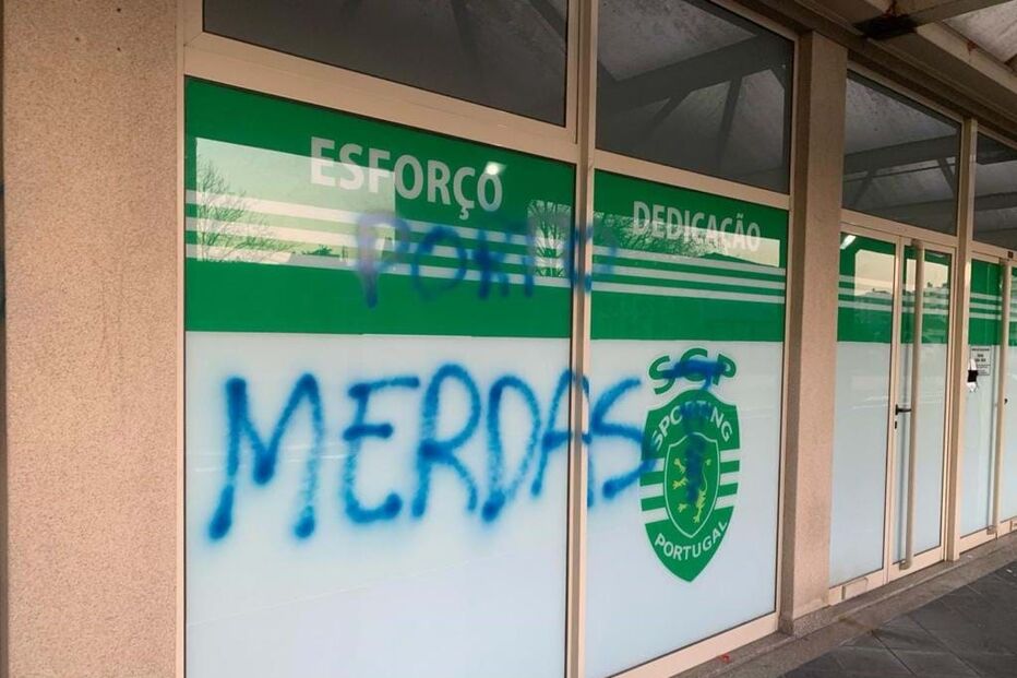 Núcleo do Sporting em Famalicão vandalizado durante a madrugada 